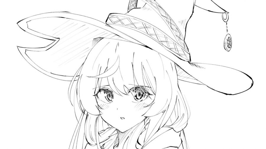 魔女之旅伊蕾娜素描图片精选_2