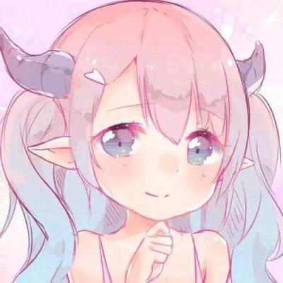 女生二次元头像萌萌可爱粉色图片精选_5