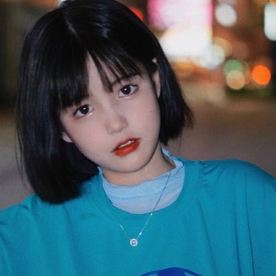 可爱短发美女杨咩咩美照图片精选
