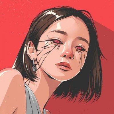 绝望流泪哭泣的头像动漫图片大全