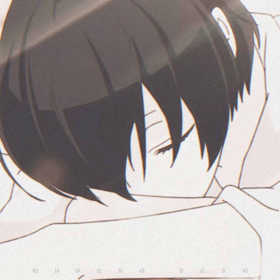 《田中君總是如此慵懶》田中的二次元慵懶男生頭像_2