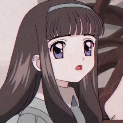 二次元卡通齐头帘水汪汪大眼睛女生头像