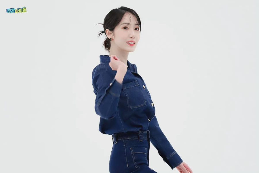 黄恩妃牛仔衣牛仔裤穿搭 有点像我妈_1