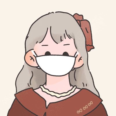 戴口罩的可爱女孩 卡通女生闺蜜头像图片
