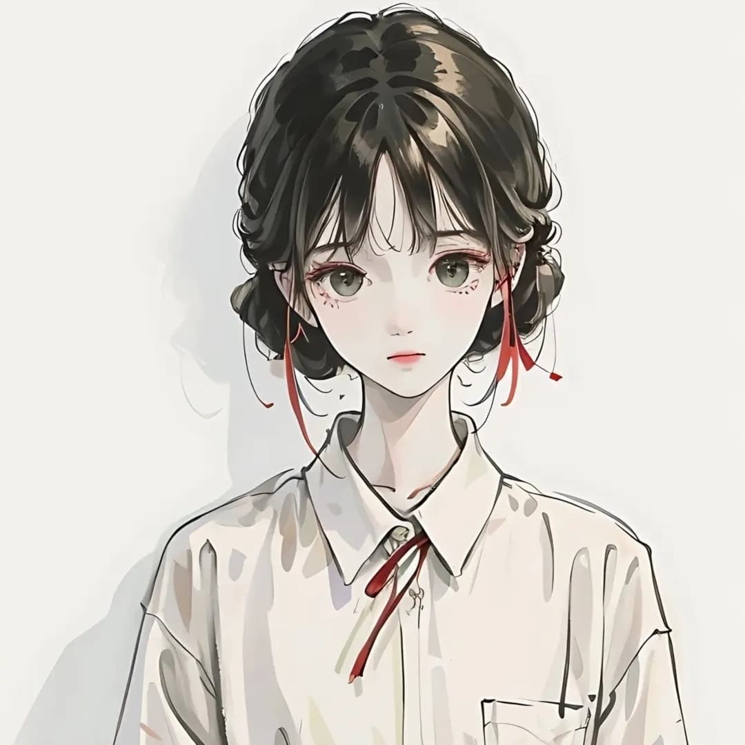 让人一眼惊艳的古风头像女生闺蜜头像图片_9