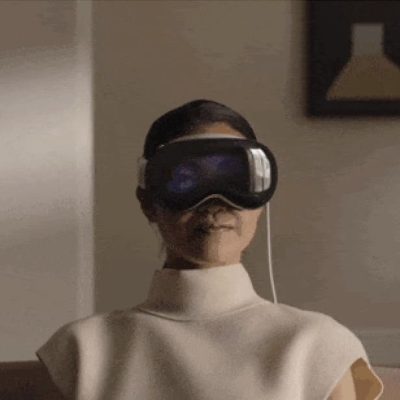 Apple Vision Pro 苹果首款头显gif动态图演示