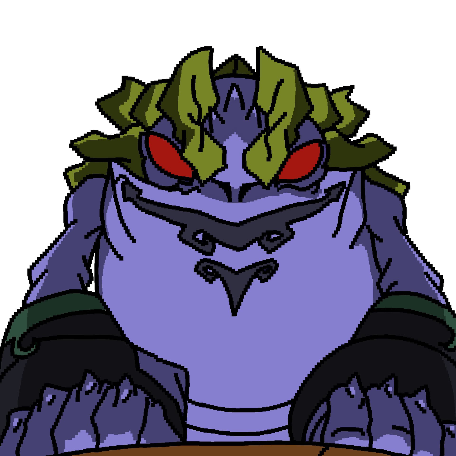 《成龙历险记》八大恶魔卡通头像 像素画头像_4