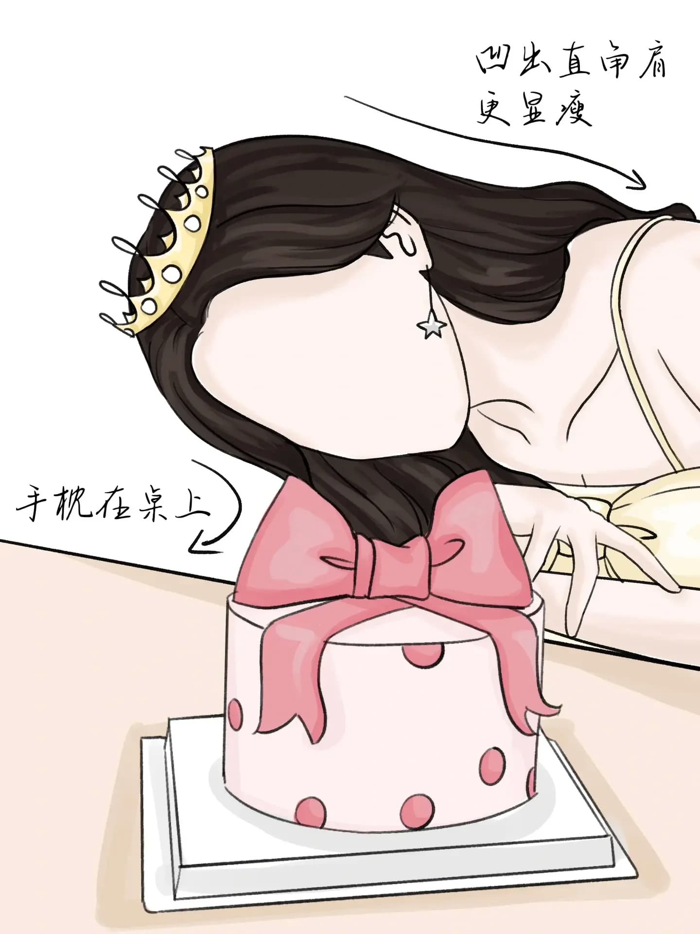 生日蛋糕前万能拍照姿势，生日许愿如何拍照好看？_7
