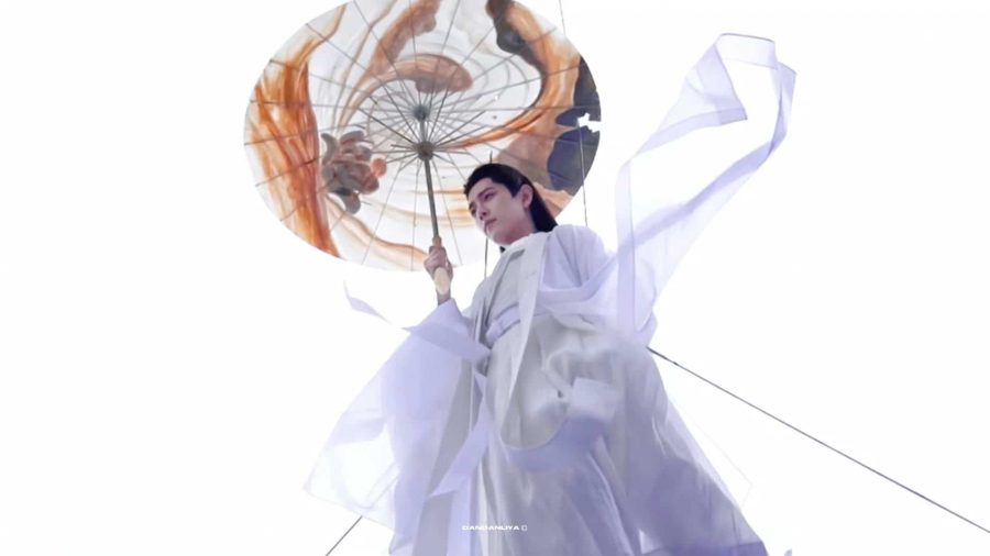 《玉骨遥》时影肖战古装高清微信头像图片 白衣大神官时影头像_16