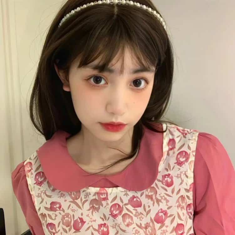 适合长期不换的真人女头 温柔娇小女孩专属干净微信头像_4