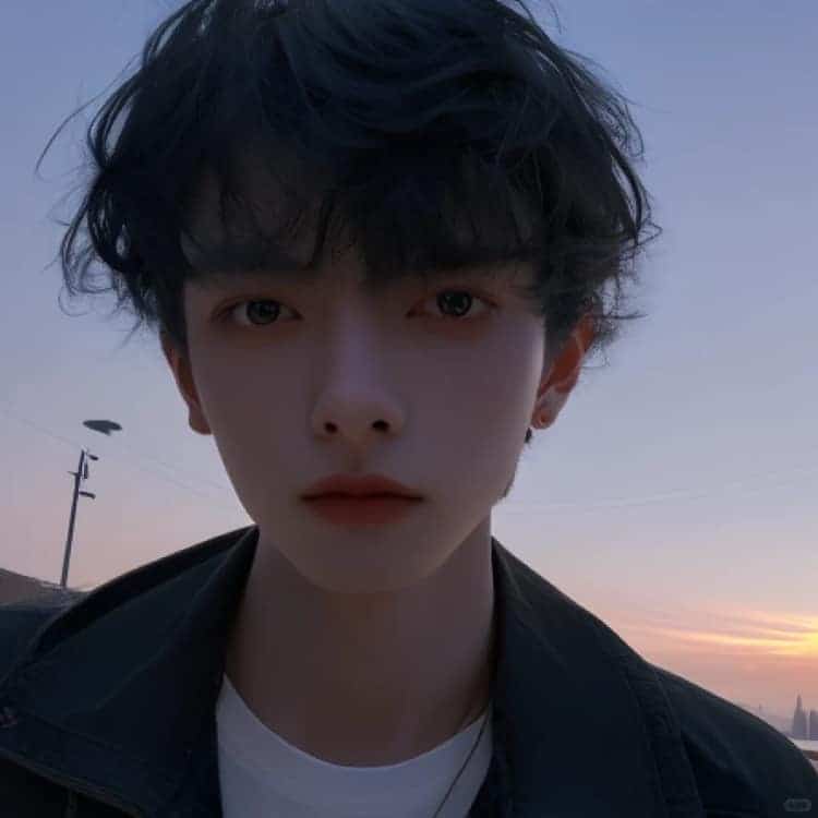 慵懒偏冷淡风小众男生头像 温柔到爆的神仙男头_27