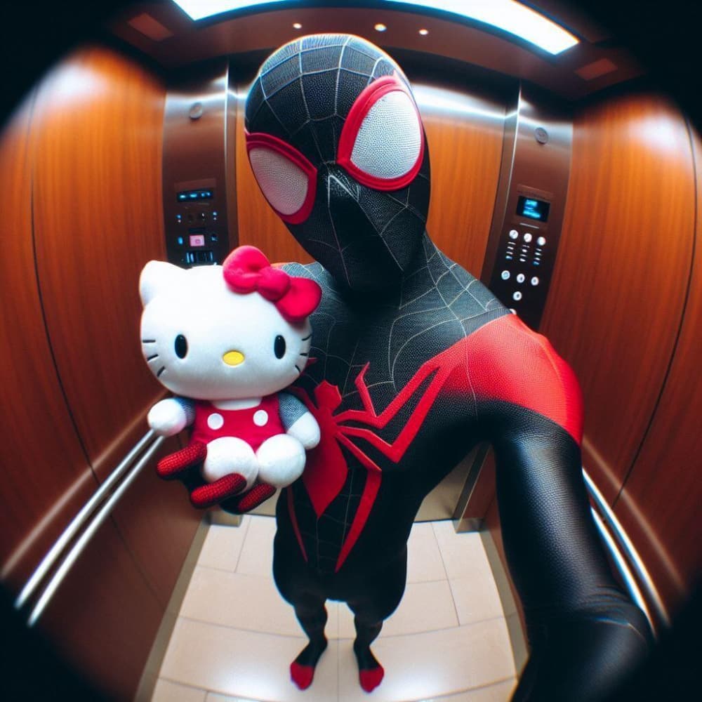 猫眼里的hellokitty猫图片_12