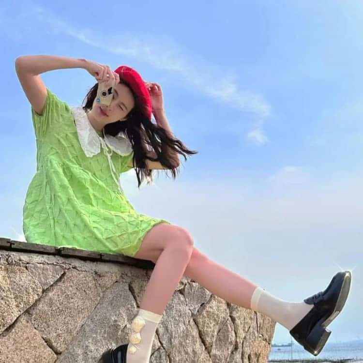 甜酷可爱女孩赵昭仪微信头像_9