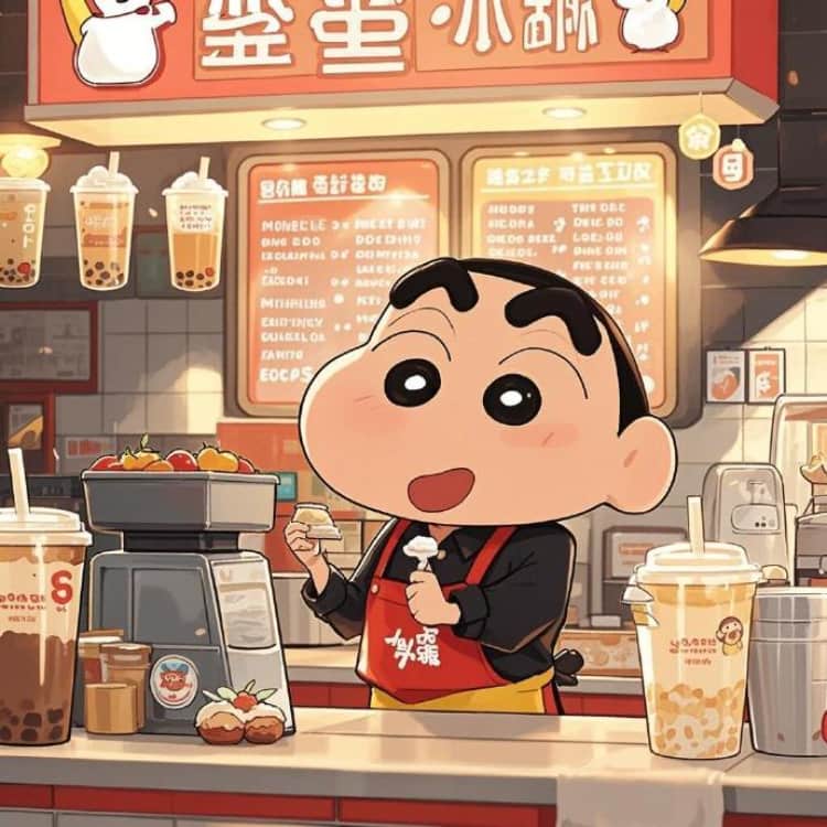 蜡笔小新工作后卡通头像图片_7