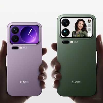 Ai生成小米17 Pro和Max ???对比图