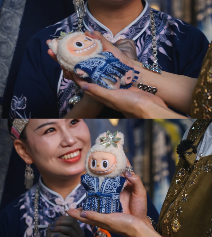姚安娜的全球限量labubu图片_1