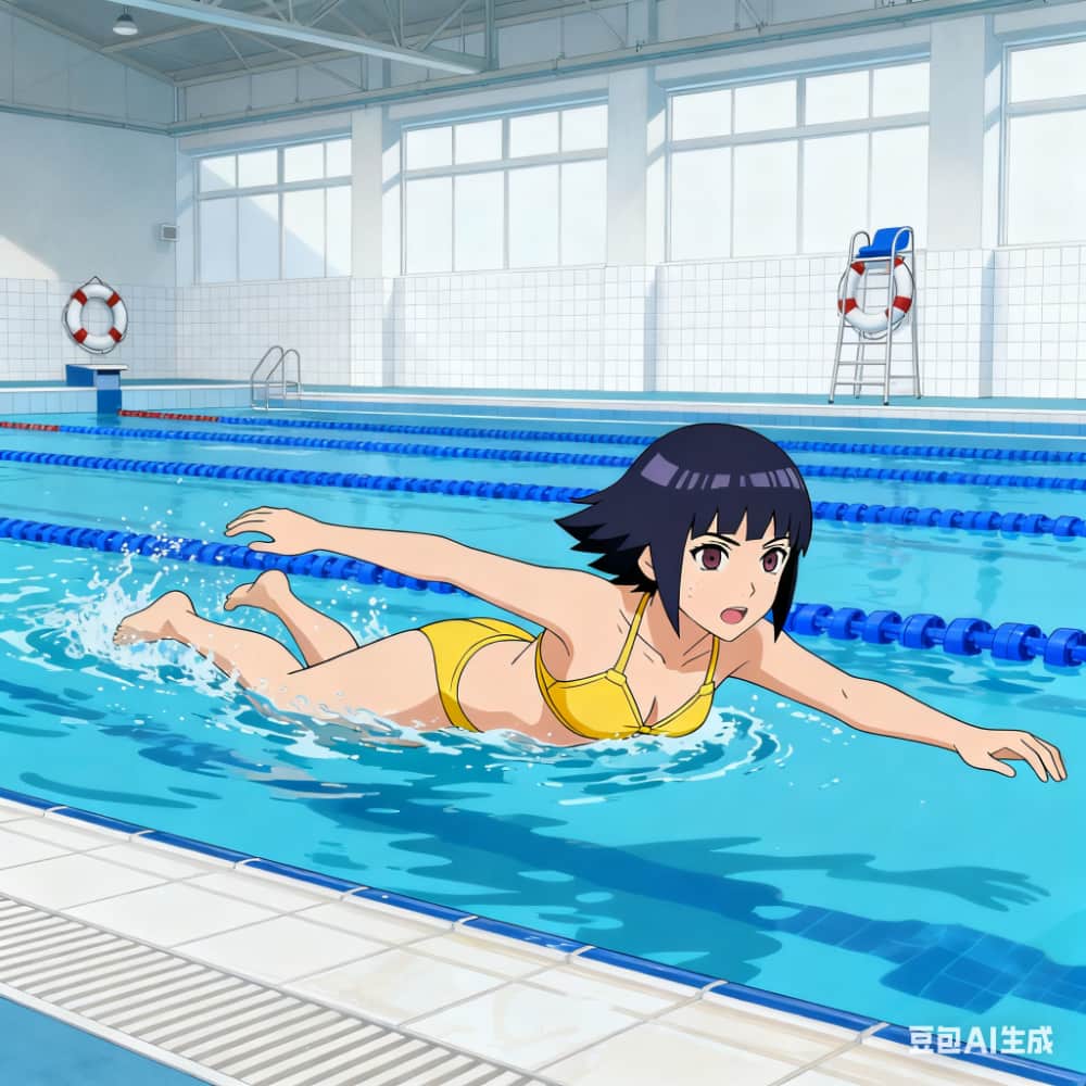 雛田比基尼遊泳套裝圖片_3