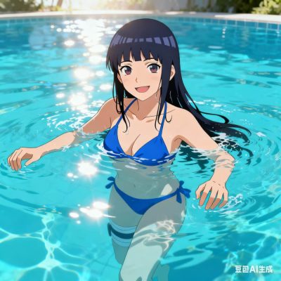 雛田比基尼遊泳套裝圖片