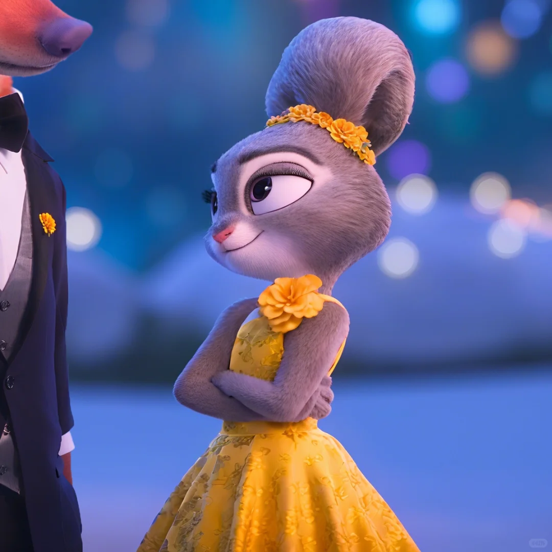 狐兔99《疯狂动物城2》 尼克朱迪cp高清头像图片_4