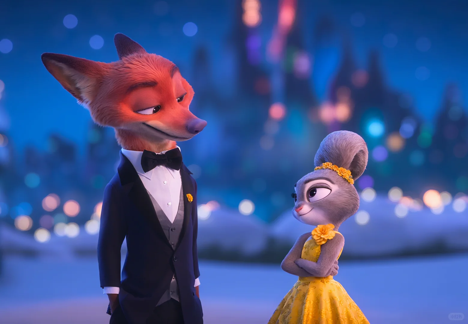 狐兔99《疯狂动物城2》 尼克朱迪cp高清头像图片_5