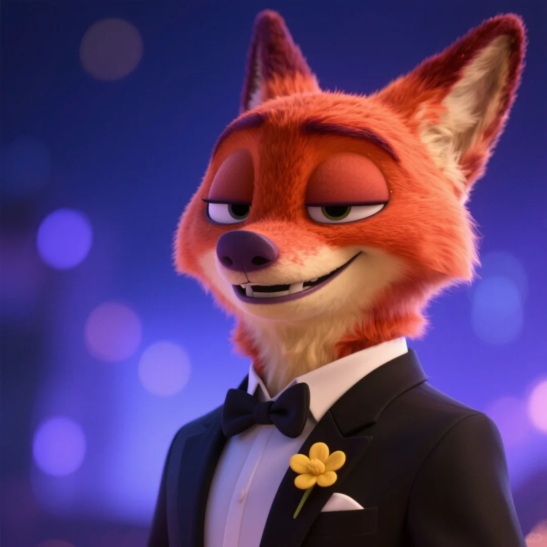 狐兔99《疯狂动物城2》 尼克朱迪cp高清头像图片_2