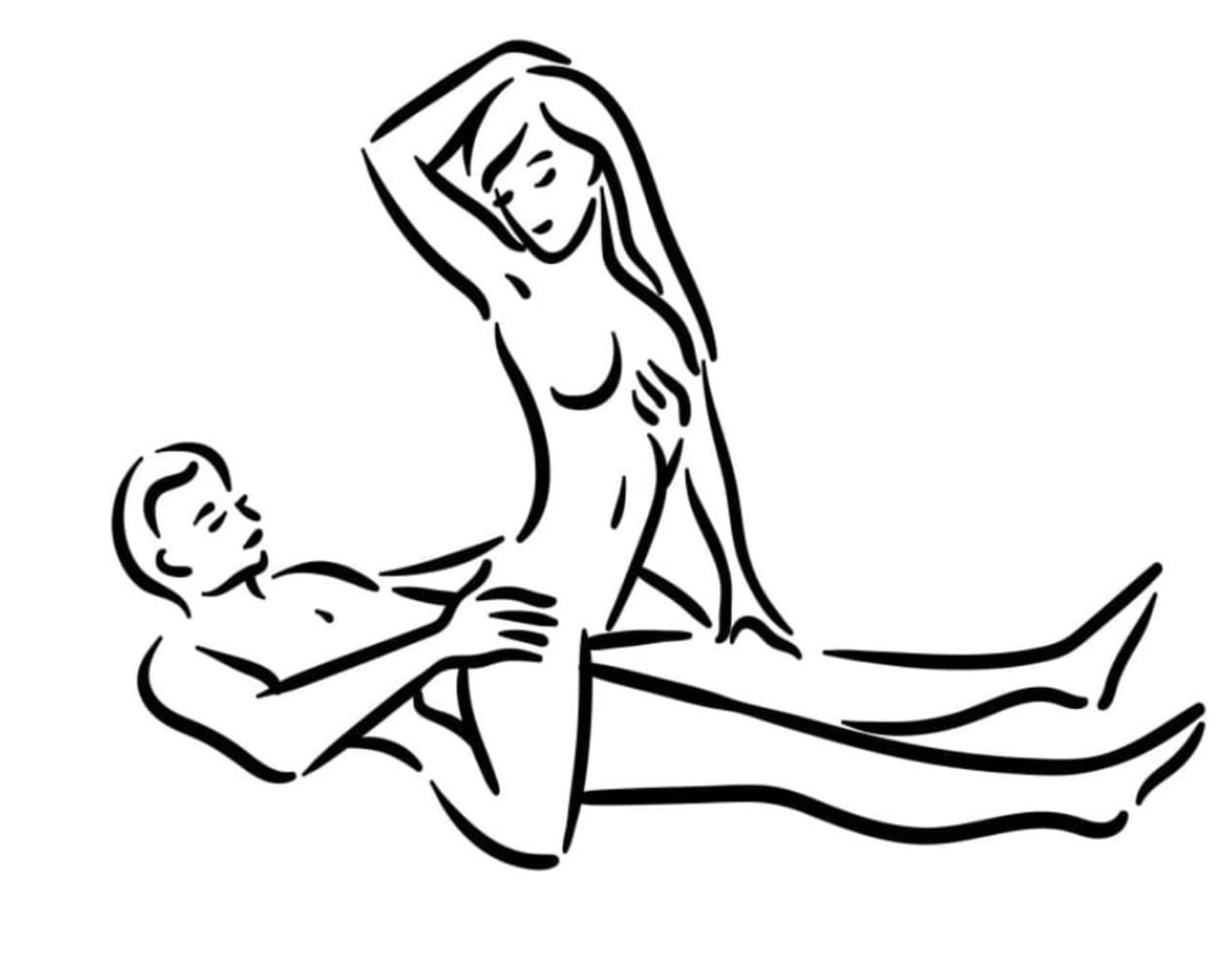 反向后坐式姿势图解图片_4