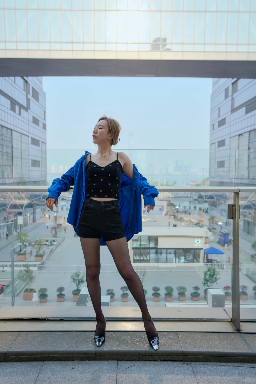 黑色蕾丝女装大长腿照片高清_9