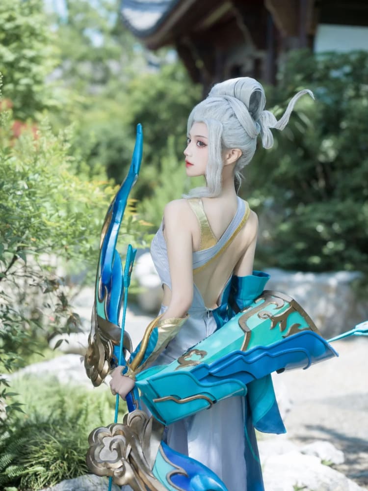 《王者荣耀》伽罗太华cosplay二次元图片_4