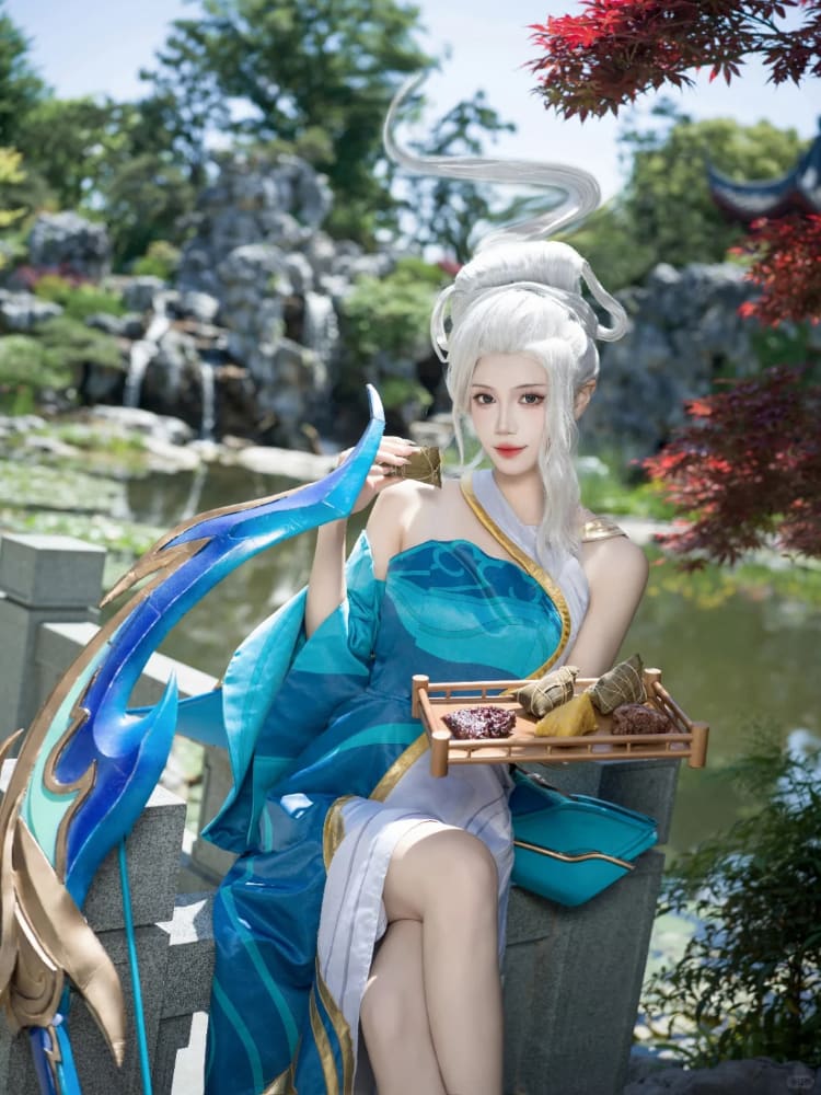 《王者荣耀》伽罗太华cosplay二次元图片_5