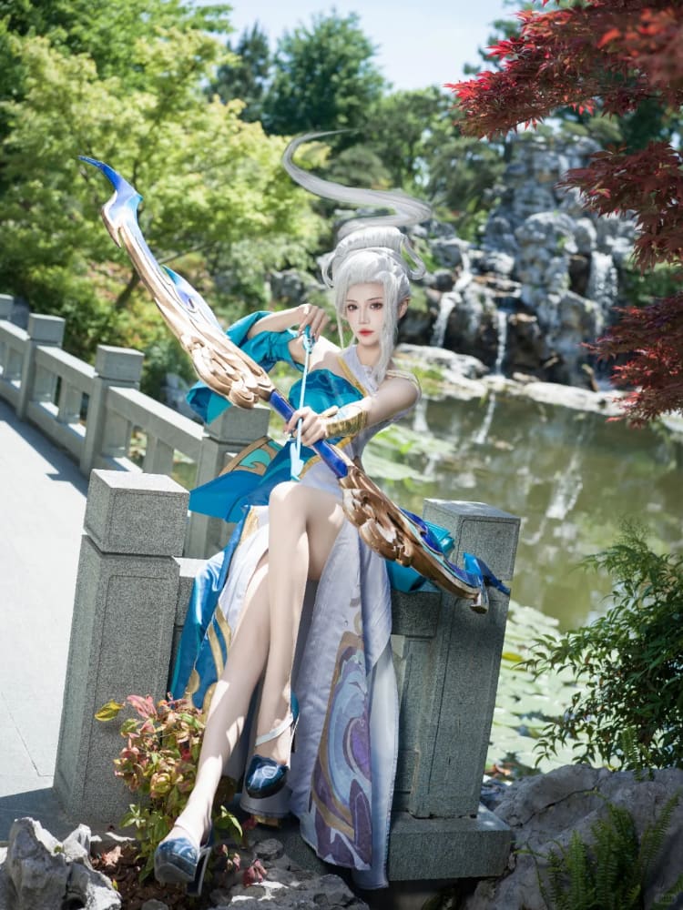 《王者荣耀》伽罗太华cosplay二次元图片_6