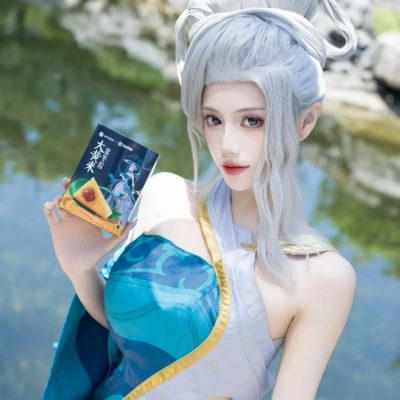 《王者荣耀》伽罗太华cosplay二次元图片