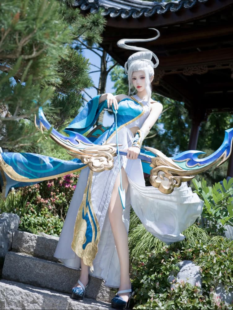 《王者荣耀》伽罗太华cosplay二次元图片_9