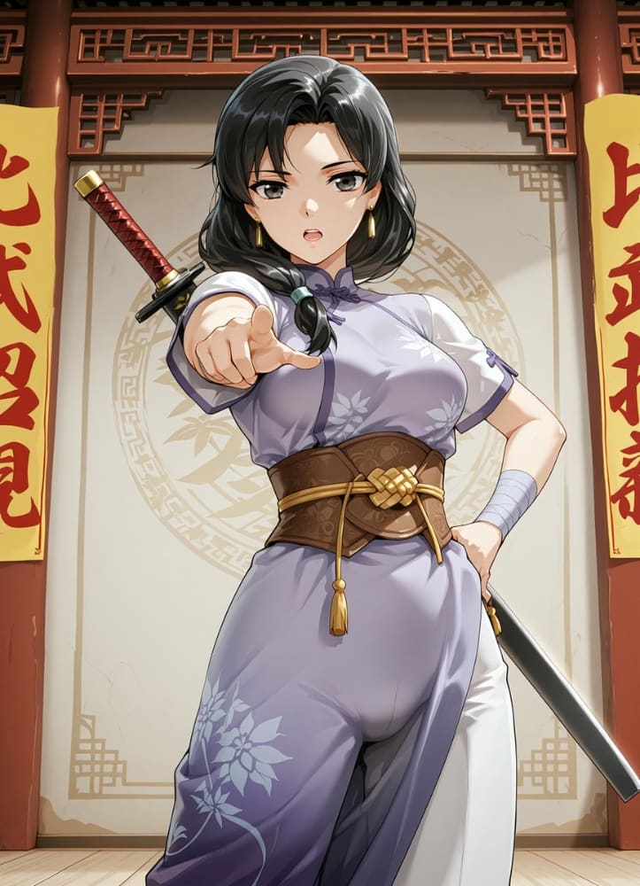 仙剑林月如捆绑打伞大雷翘臀二次元图片_9