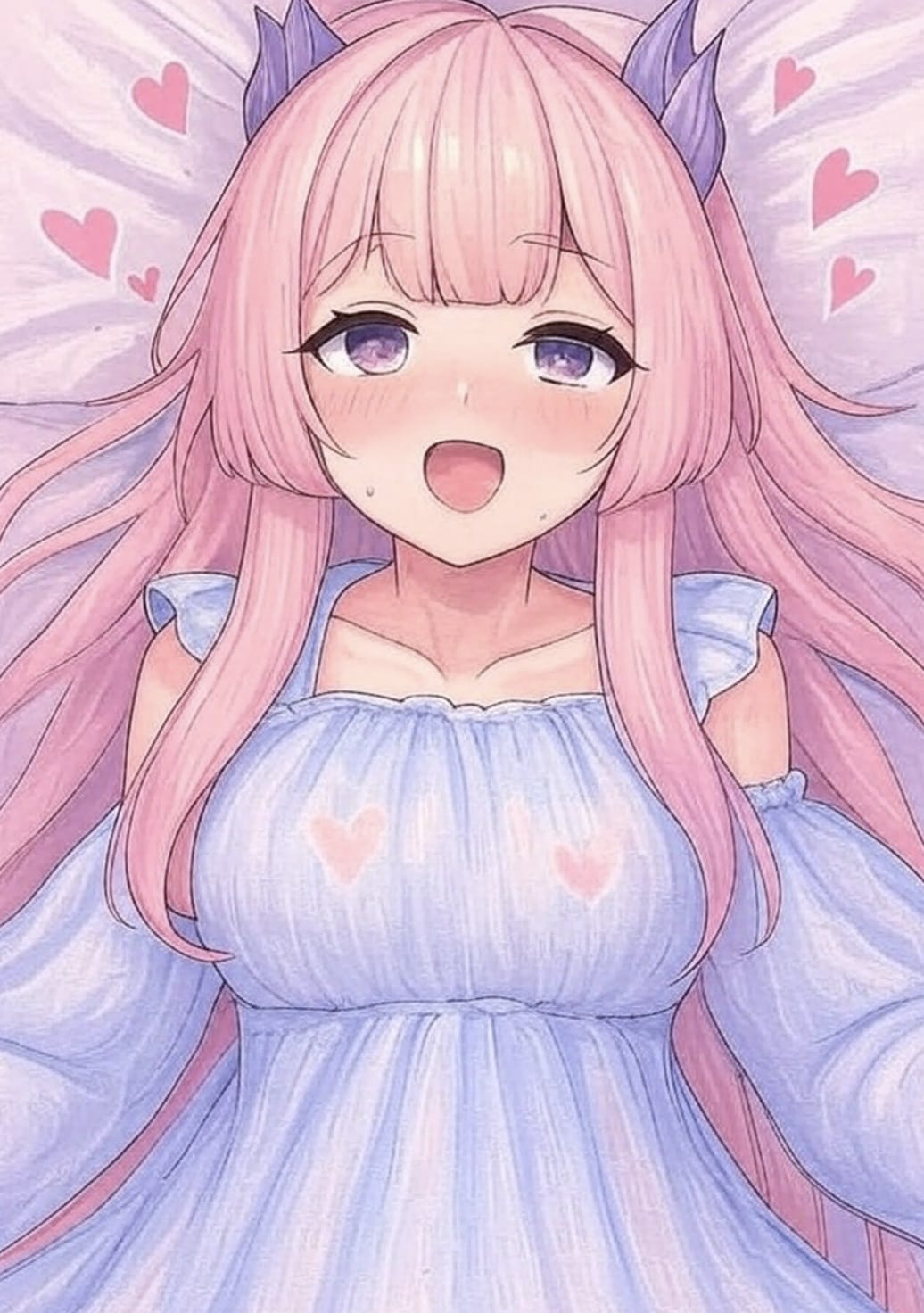 游戏《原神》胡桃流眼泪流口水翻白眼流口水的表情图片_3