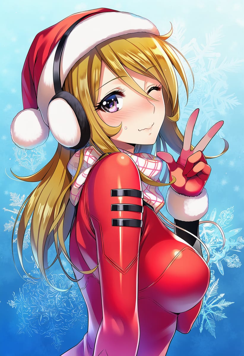 Star Blazers 2199  森雪 圣诞节 紧身衣舰内服_1