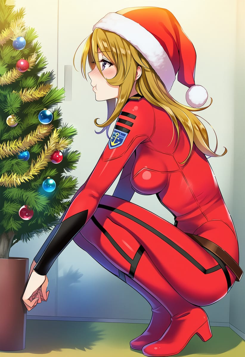 Star Blazers 2199  森雪 圣诞节 紧身衣舰内服_3