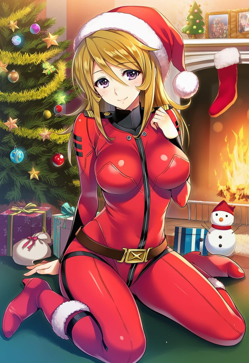 Star Blazers 2199  森雪 圣诞节 紧身衣舰内服_4