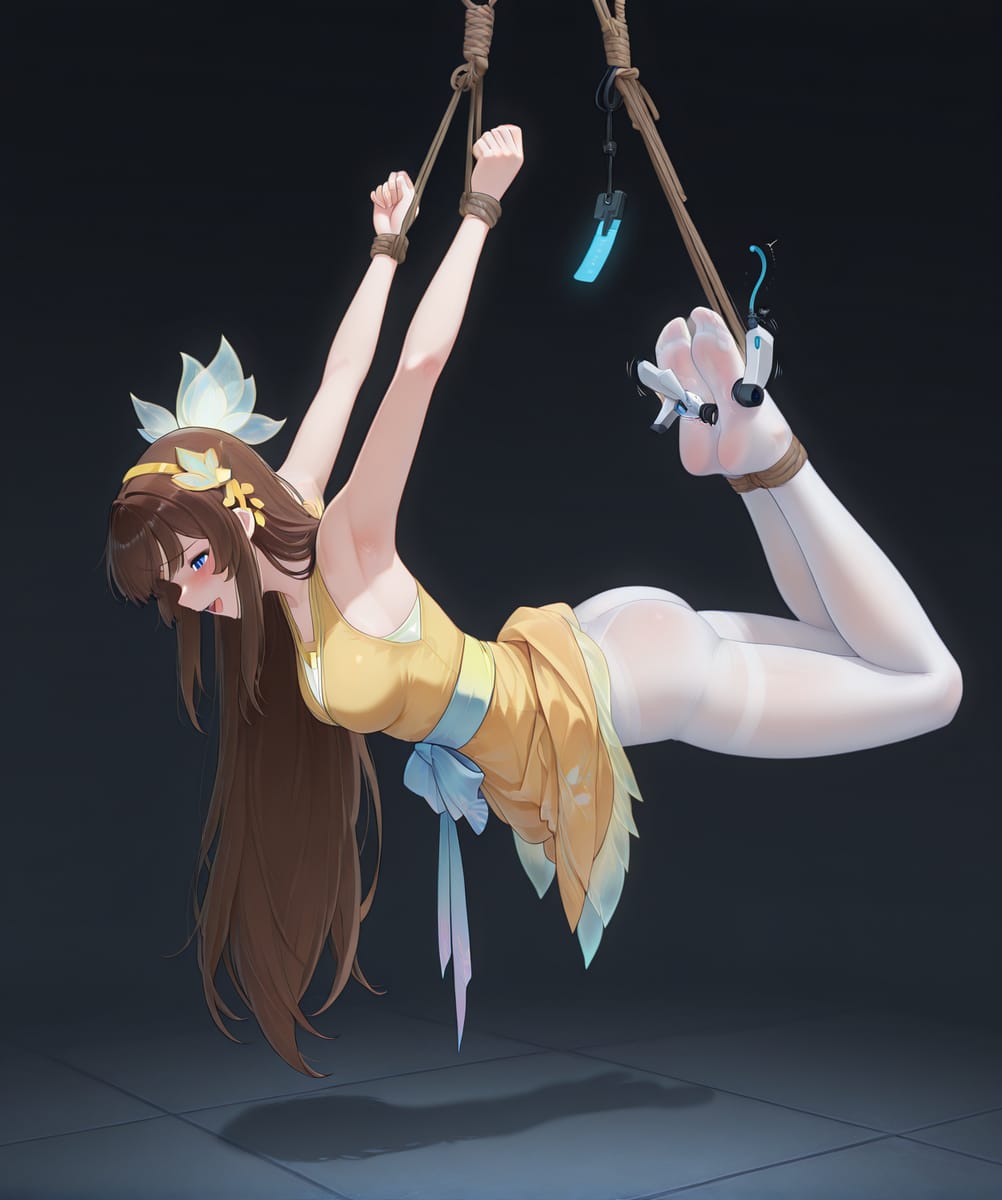 二次元美女图片个性高级出神装娜可露露王者荣耀tickling_3