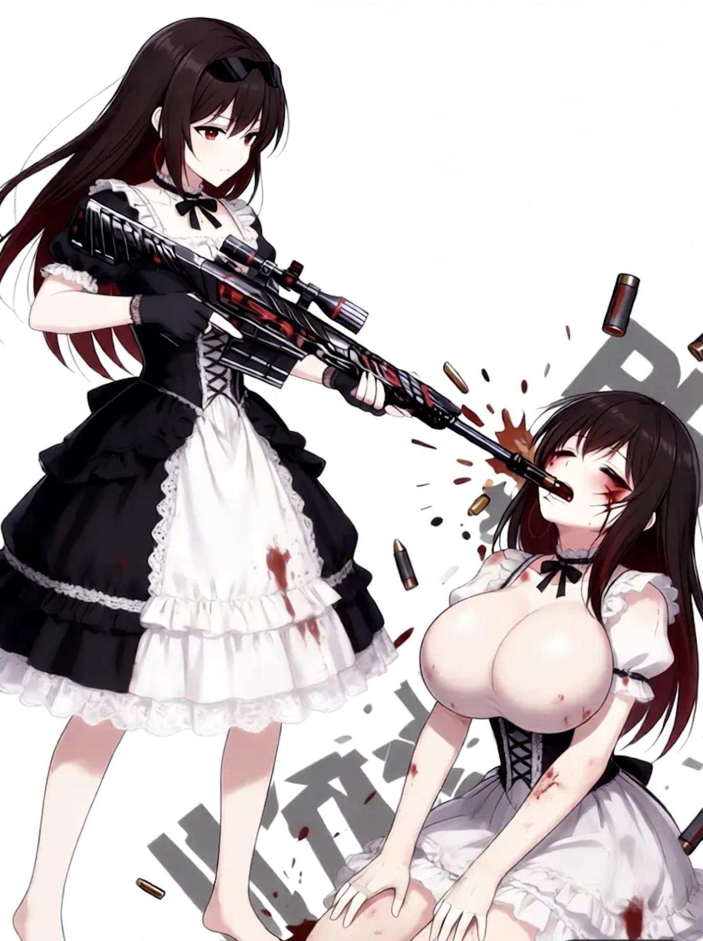 大雷美女吃大狙二次元图片_1