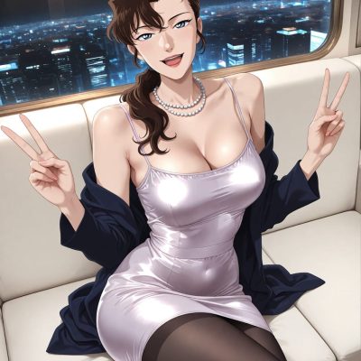 二次元大雷御姐图片高清出自大雷天花板贝尔摩德（苦艾酒）