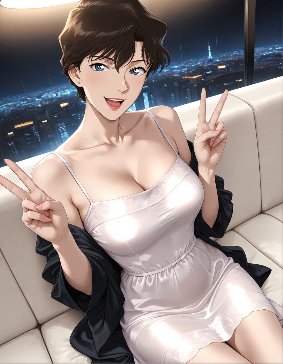 二次元大雷御姐图片高清出自大雷天花板贝尔摩德（苦艾酒）_5