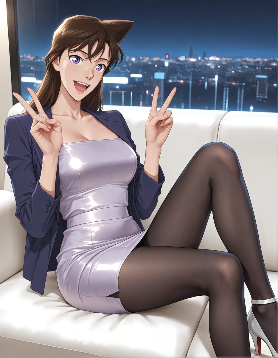 二次元大雷御姐图片高清出自大雷天花板贝尔摩德（苦艾酒）_7