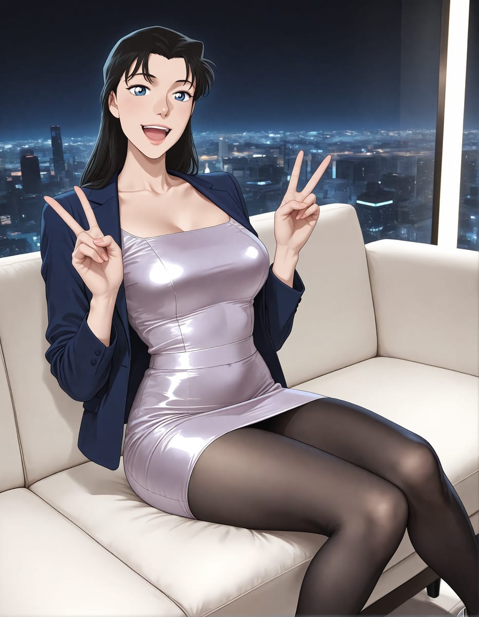 二次元大雷御姐图片高清出自大雷天花板贝尔摩德（苦艾酒）_8