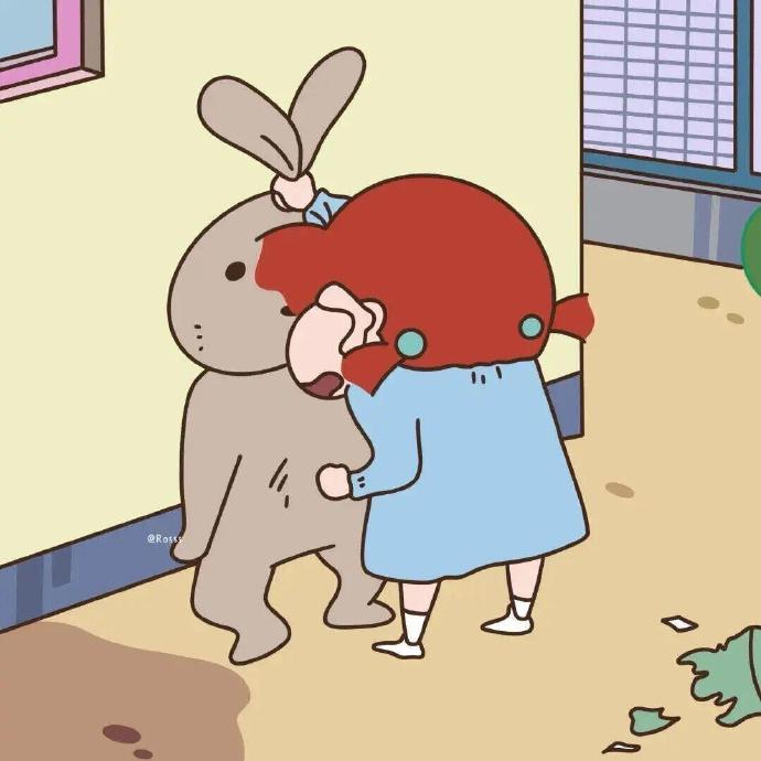 女生不好惹发飙卡通头像_5