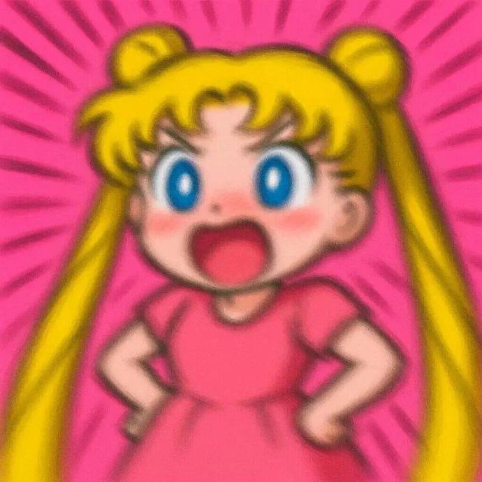 女生不好惹发飙卡通头像_6