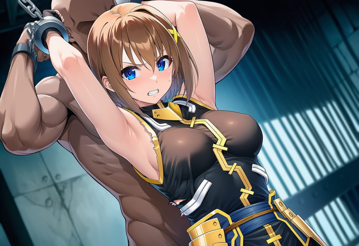 同人二创魔法少女憋屎战斗图片_8