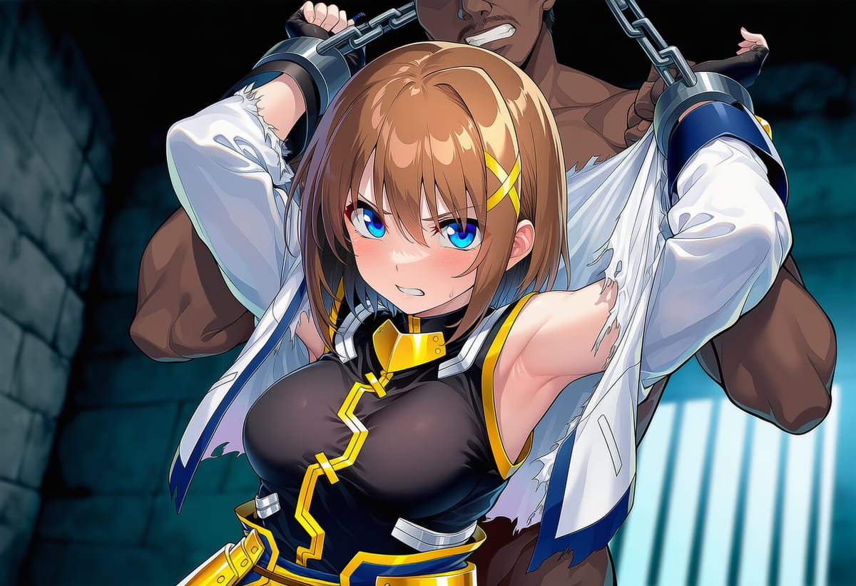 同人二创魔法少女憋屎战斗图片_7