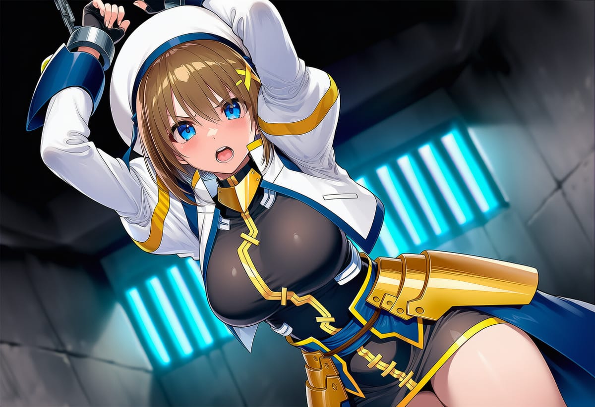 同人二创魔法少女憋屎战斗图片_5