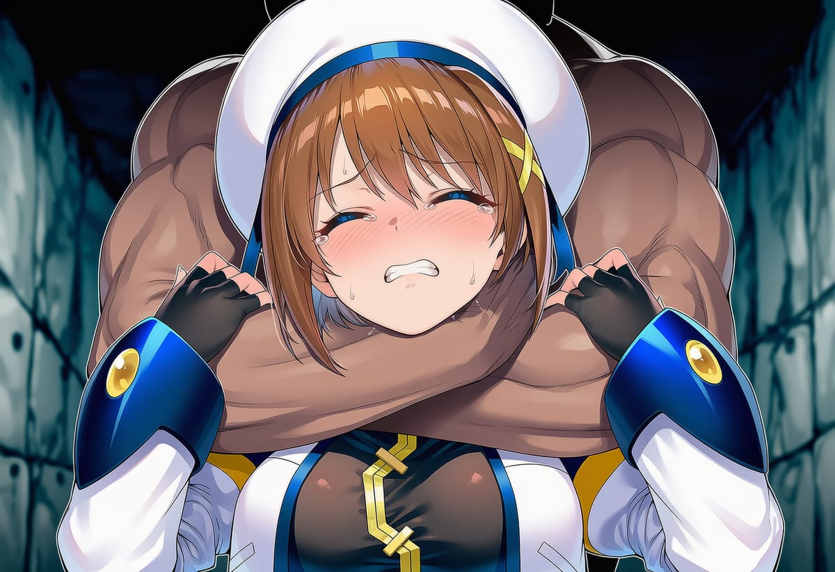 同人二创魔法少女憋屎战斗图片_2