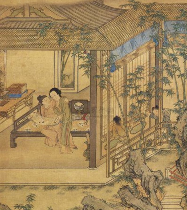 阴阳和合夫妻宫图男女图片赏析_3